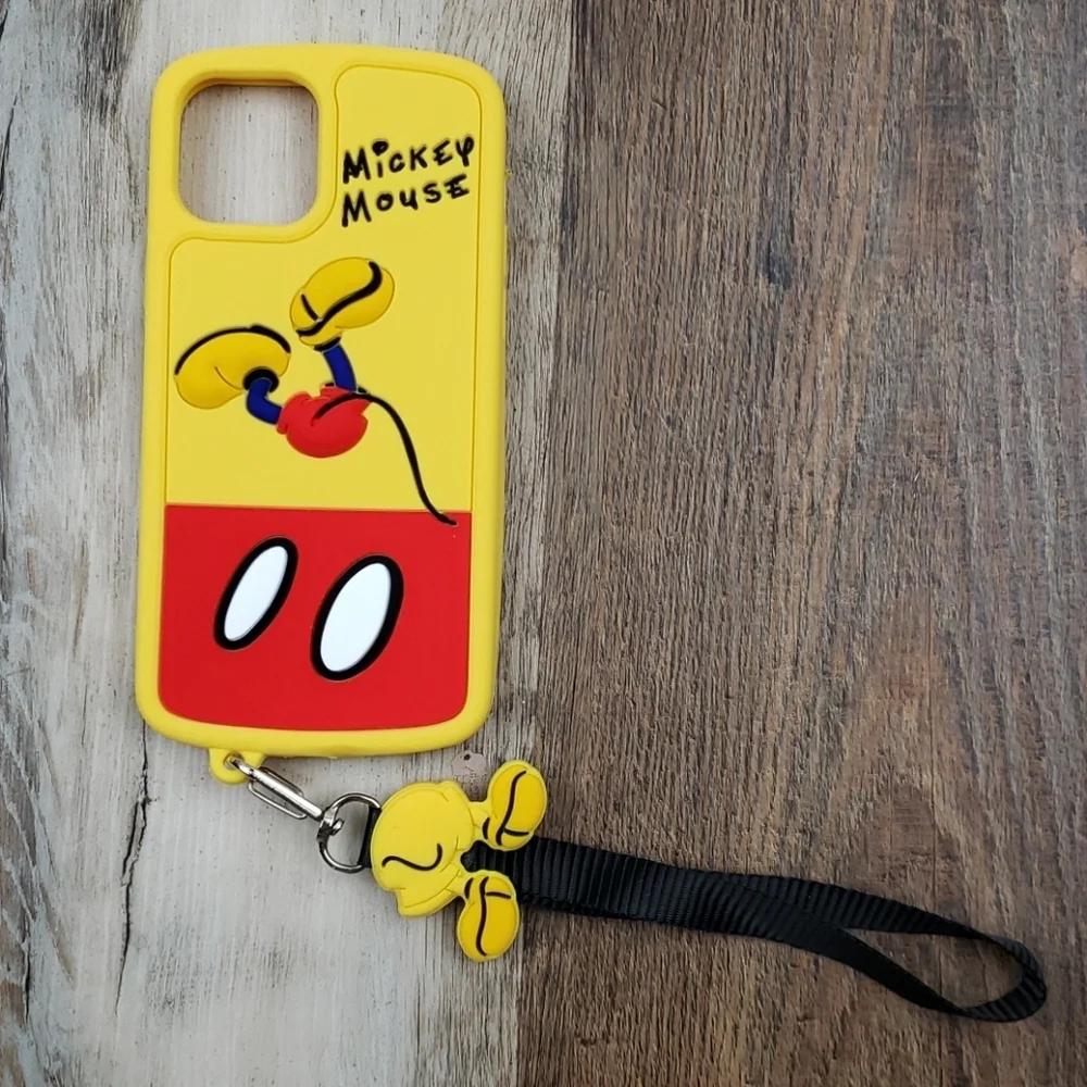 NEW Micky Mouse Silicone i phone 12 case